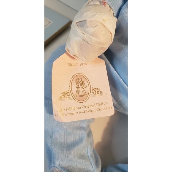 Lee Middleton Honey Love Awake Boy Doll 1997 NIB LE /2000 COA Answered Prayer - Picture 3 of 16